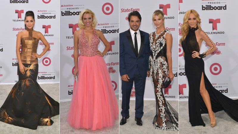 Illustration for article titled The Gowns Were All Sheer Eleganza at the Latin Billboard Awards